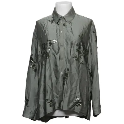 Shirt (Groen) van Zara Viscose