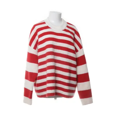 Strickpullover (Rot, Weiß) von Monki Acryl, Polyester, Wolle