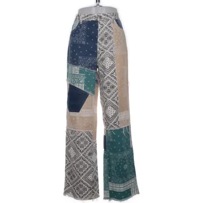 Byxor (Flerfärgad) från Shein Bomull, Polyester