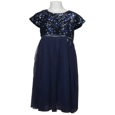 Jurk (Blauw, Meerkleurig) van Mini Boden Polyester, Viscose