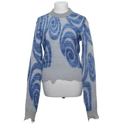 Tröja (Blå, Grå) från Acne Studios Akryl, Merinoull, Mohair, Polyamid
