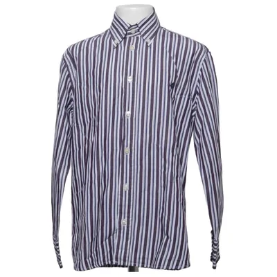 Shirt (Brown, White, Blue) from Brooksfield