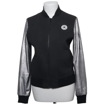 Varsity-jack (Grijs, Zilver, Zwart) van Converse Katoen, Elastaan, Polyester