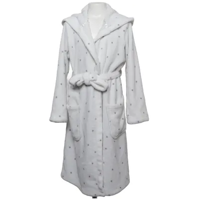 Bathrobe (White, Purple) from KappAhl Polyester