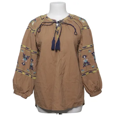 Blus (Brun, Flerfärgad) från C'est Monique Linne, Viskos