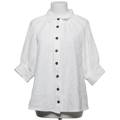 Blouse (White) from Hannes Roether Cotton