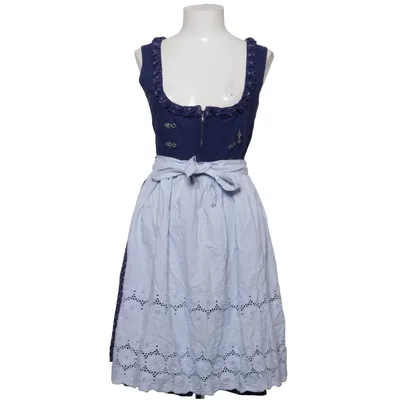 Dirndl (Blå, Vit) från Almenrausch Bomull