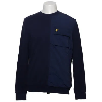 Sweatshirt (Blau) von Lyle & Scott Baumwolle, Polyamid