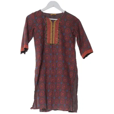Dress (Brown, Multicolored) from Aurelia Cotton
