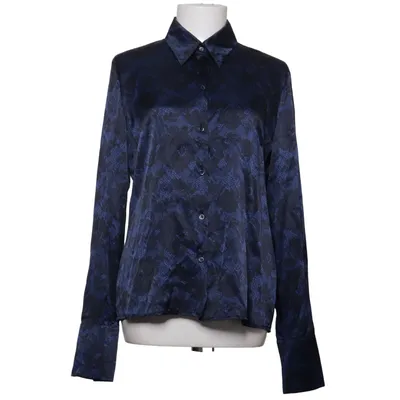 Shirt (Blue, Black) from Feraud Silk