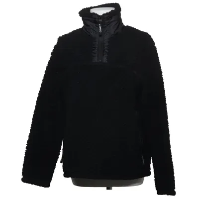 Fleece trui (Zwart) van Oxmo