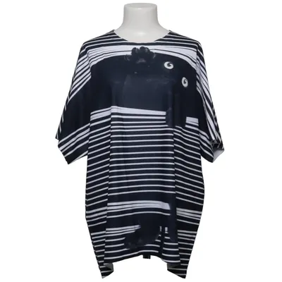 T-shirt (Sort, Hvid) fra Jerzees Polyester