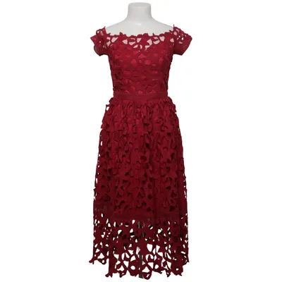 Cocktailkleid (Rot) von Chi Chi London Elasthan, Polyamid, Polyester