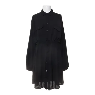 Skjortklänning (Svart) från Janina Polyester