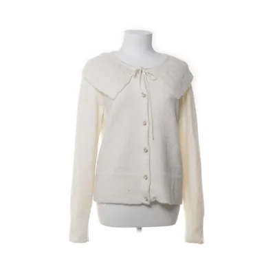 Cardigan (Hvid) fra Holly & Whyte by Lindex Akryl, Elastan, Polyamid, Polyester, Uld
