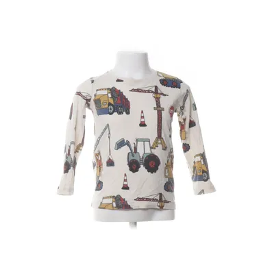 Lange mouwen shirt (Beige, Meerkleurig) van Lindex Kids Katoen