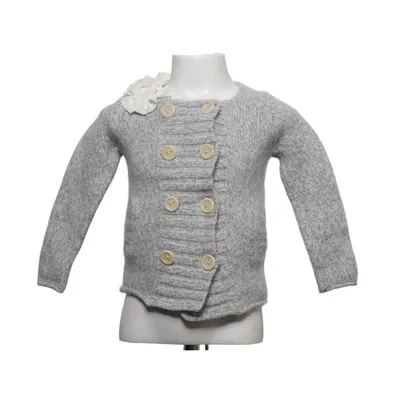 Strickjacke (Grau) von Crewcuts Alpakawolle, Polyamid, Seide