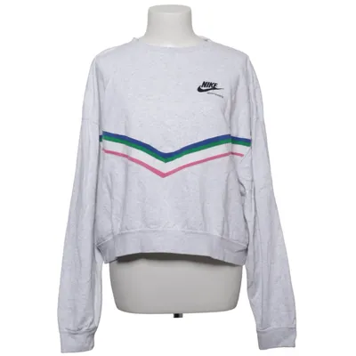 Sweatshirt (Grå, Flerfarvet) fra Nike Sportswear Bomuld, Polyester, Viscose