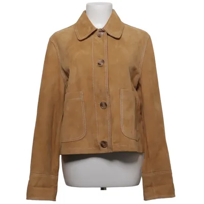 Læderjakke (Brun) fra Zara Leather Collection Læder
