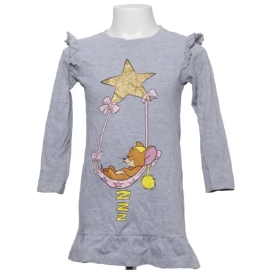 Robe (Gris, Multicolore) de Tom and Jerry Coton, Polyester