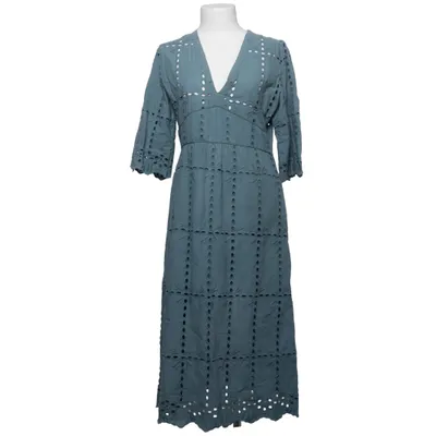 Jurk (Blauw) van Not Shy Katoen