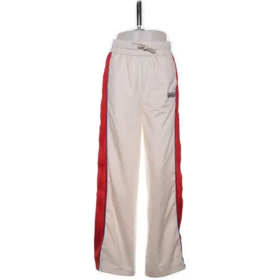 Träningsbyxor (Beige, Röd) från Adidas Återvunnen polyester
