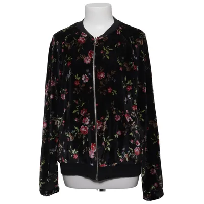 Bomber jacket (Black, Multicolored) from Atmosphere Cotton, Elastane, Polyester