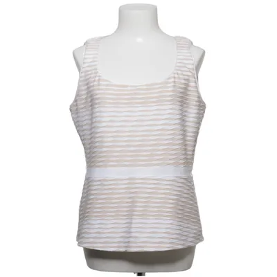 Tanktop (Beige, Wit) van White House Black Market Elastaan, Polyester