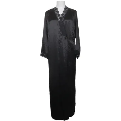 Robe de chambre (Noir) de Lady Avenue Soie