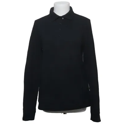 Rugby Shirt (Schwarz) von Hakro Baumwolle, Polyester