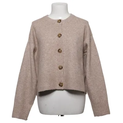 Cardigan (Beige) from Neo Noir Acrylic, Elastane, Polyester, Wool
