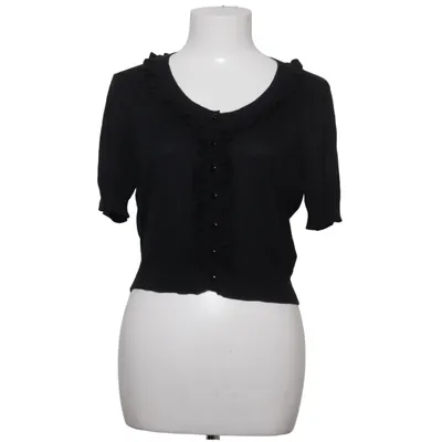 Cardigan (Sort) fra Intown Bomuld, Viscose