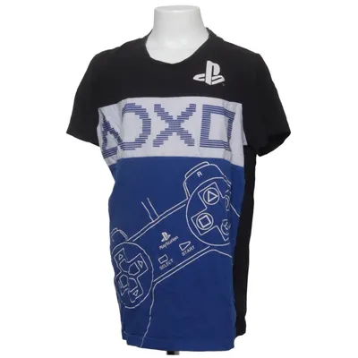 T-shirt (Black, Blue, White, Multicolored) from Playstation Cotton