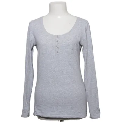 Henley shirt (Gray) from Sansibar Cotton, Elastane
