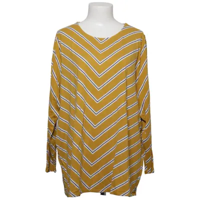 Top (Geel, Wit, Blauw) van Gina Laura Elastaan, Viscose
