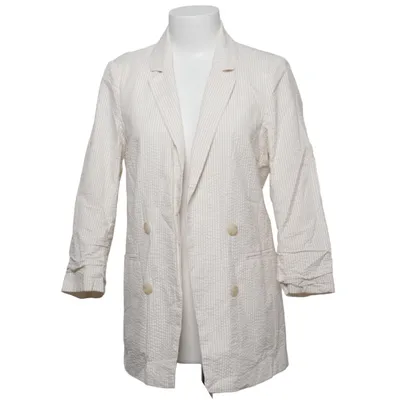 Blazer (Seersucker Blazer) fra Cotton Club Bomuld, Elastan, Polyester