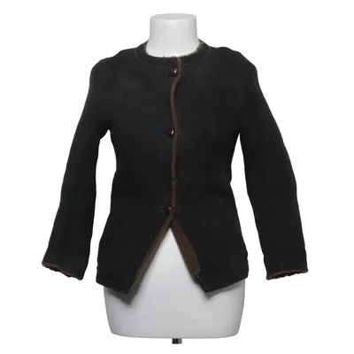 Veste en peau de mouton retournée (Noir, Marron) de Zef