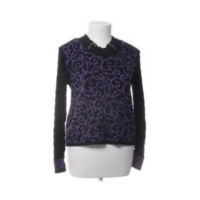 Tröja (Svart, Lila) från Skovhuus Akryl, Bomull