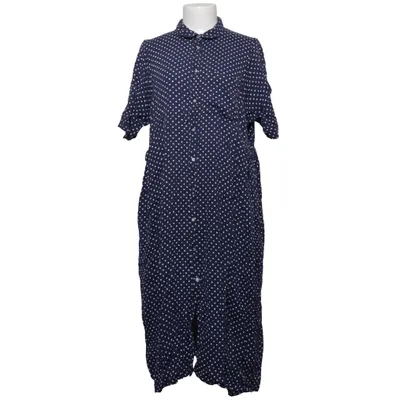Robe chemise (Bleu, Blanc) de Noa Noa by Sharin Foo Viscose