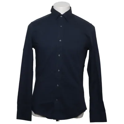 Shirt (Blue) from WE Fashion Cotton, Elastane