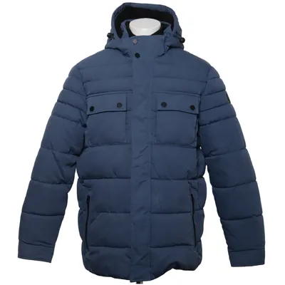 Veste d'hiver (Bleu) de Jean Carriére Coton, Polyamide, Polyester