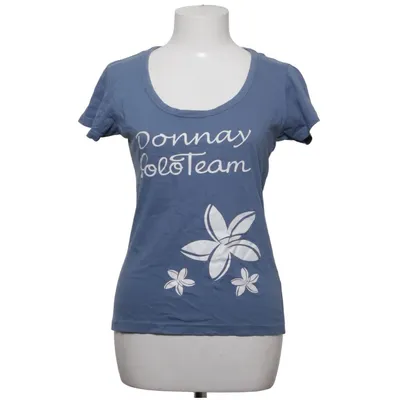 T-shirt (Blauw) van Donnay Katoen