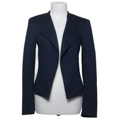 Blazer (Blauw) van Suzy Shier Polyester, Viscose