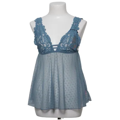 Negligé (Blauw) van Hunkemöller Elastaan, Polyamide