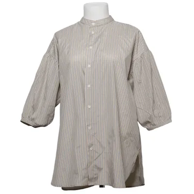 Blus (Beige, Blå, Vit) från Via Cortesa Polyester