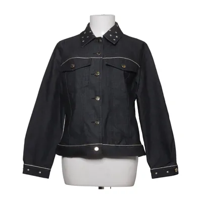 Denim jacket (Gray) from Alba Moda Cotton, Elastane, Polyester