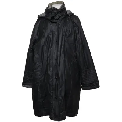 Manteau imperméable (Noir) de Junge Coton, Polyamide, Polyester, Laine