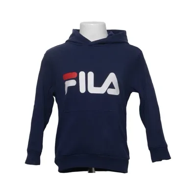 Capuchon sweater (Blauw) van Fila Katoen, Elastaan