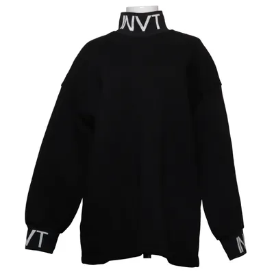 Sweatshirt (Zwart, Wit) van Megi Collection Katoen, Polyester
