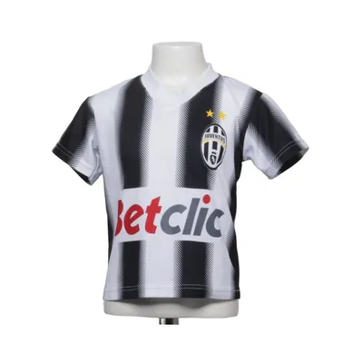 Maillot de football (Noir, Blanc, Rouge) de Juventus Polyester